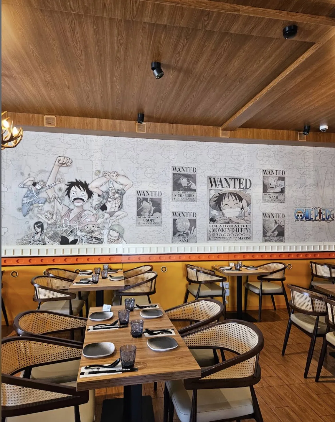 Sala temática do Yakimar Izakaya em Carcavelos